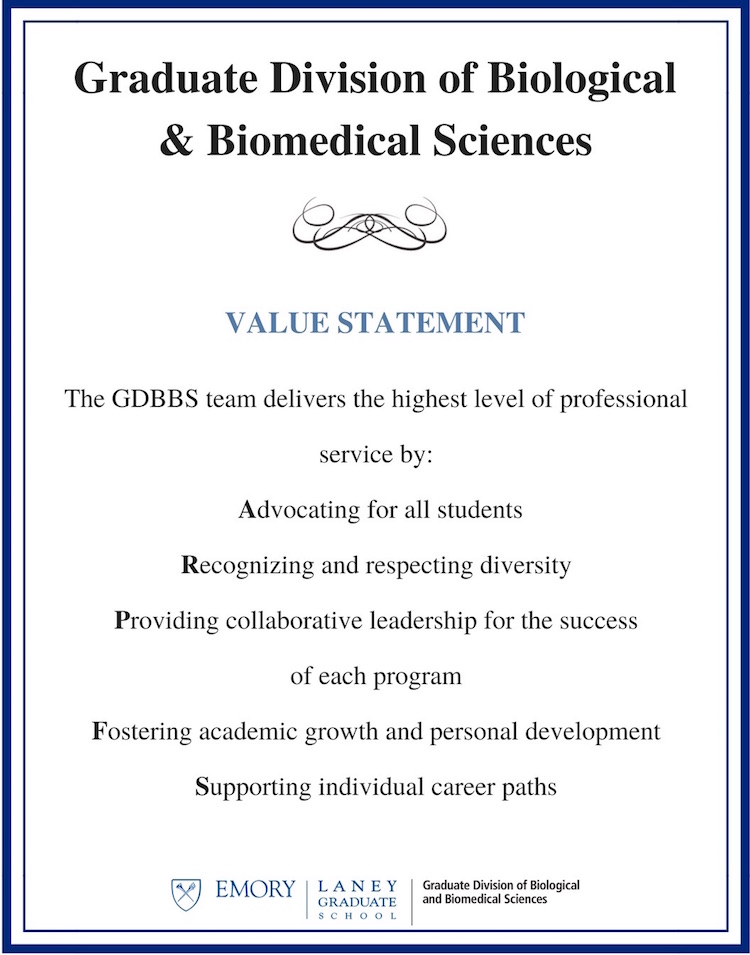 gdbbs value statement