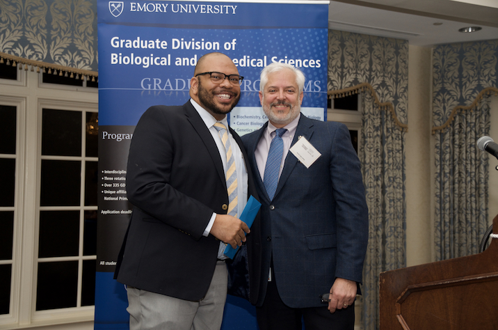 Kevin Morris with GDBBS Director, Dr. Nael McCarty